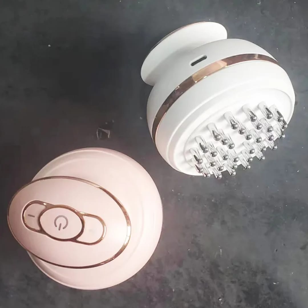 Electric EMS Head massager Wireless Scalp massage hair growth deep tissue relax health body care