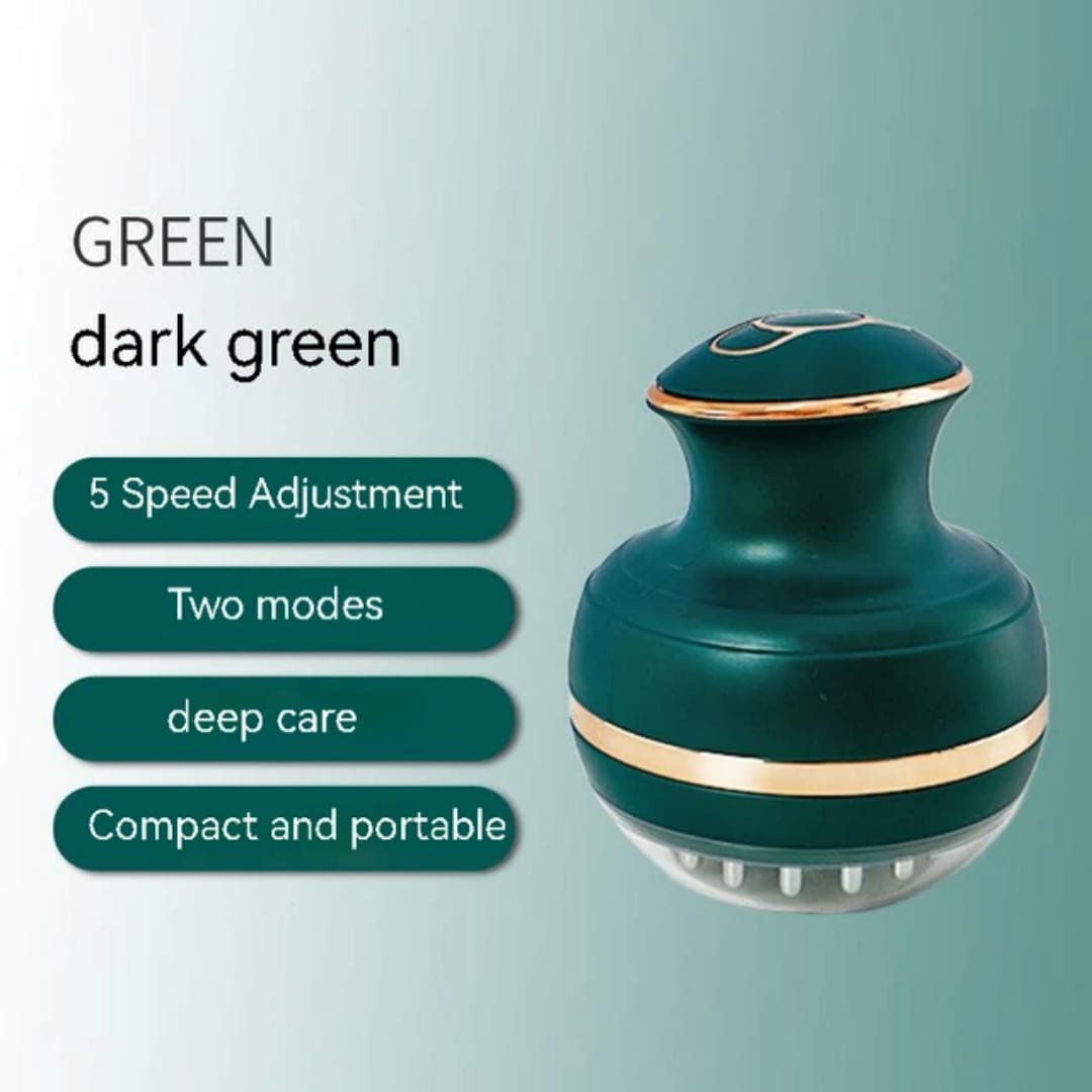 Electric EMS Head massager Wireless Scalp massage hair growth deep tissue relax health body care