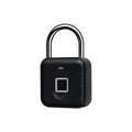 Fingerprint Lock Keyless USB Charging Smart Padlock Waterproof Door Lock 0.2sec Unlock Portable Anti-theft Padlock Zinc