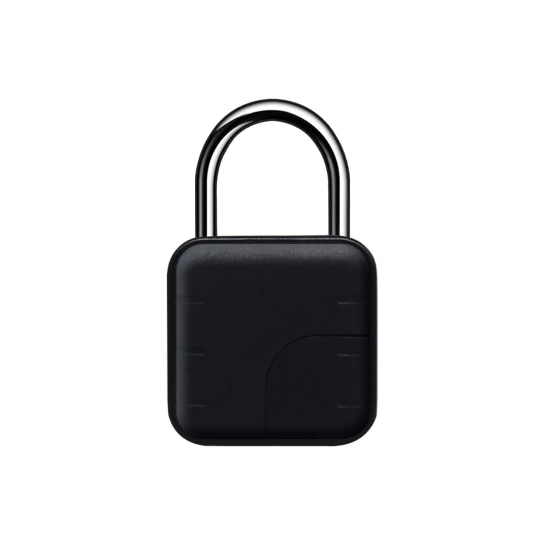 Fingerprint Lock Keyless USB Charging Smart Padlock Waterproof Door Lock 0.2sec Unlock Portable Anti-theft Padlock Zinc